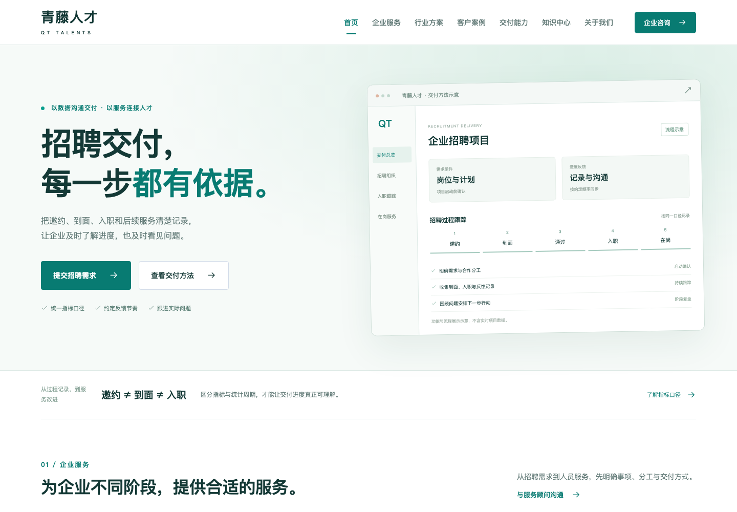 数据交付版首页截图